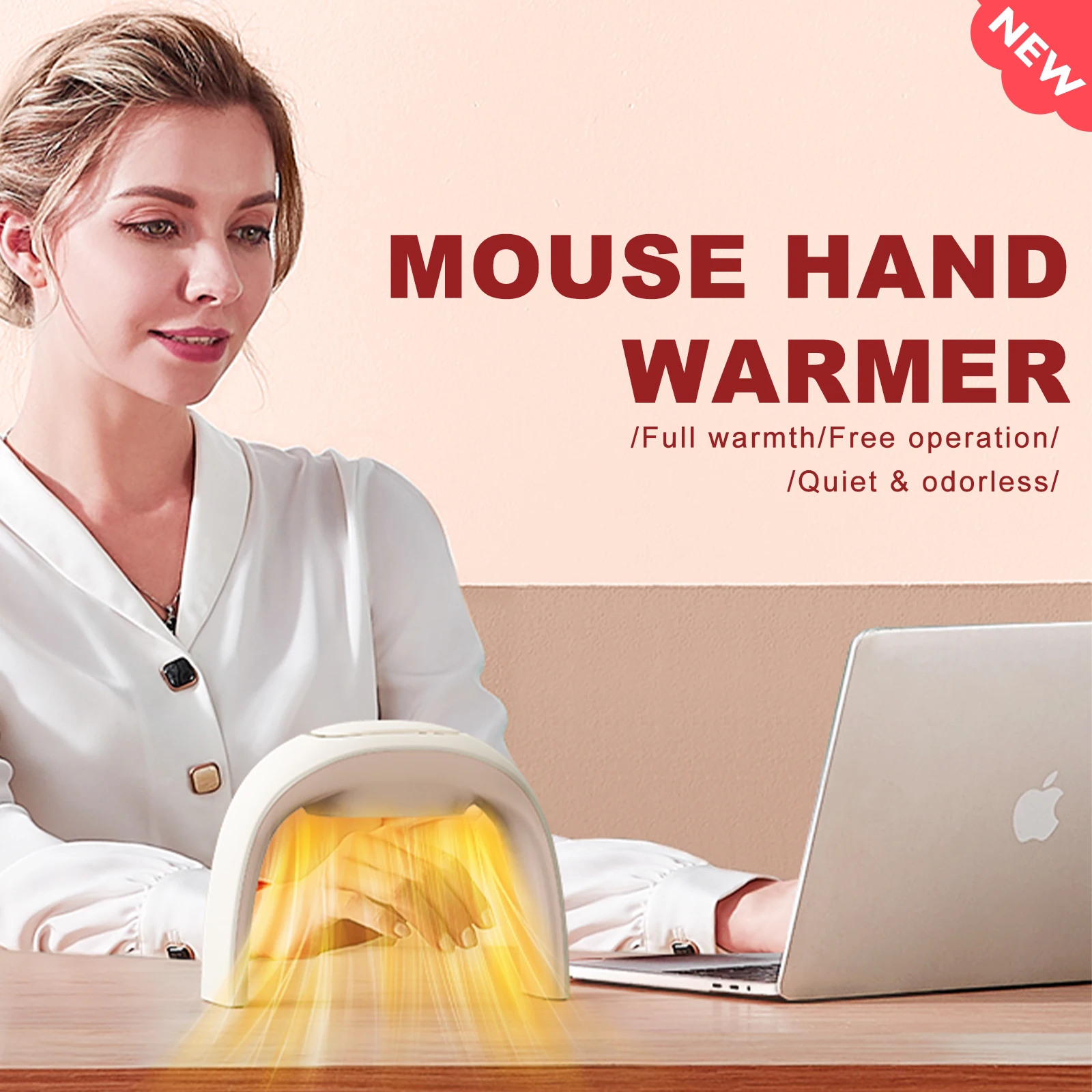 Eary Portable Winter Mouse Han - Home Office Uk ulasan dan harga