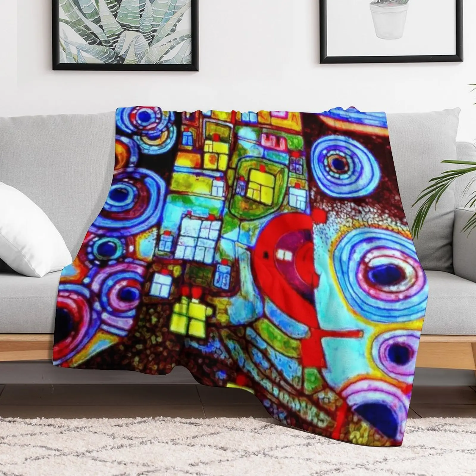 Qatar 813 neon Throw Blanket W - Home Office Qatar ulasan dan harga