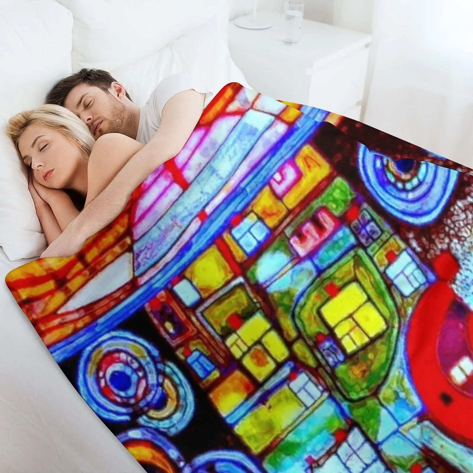 Qatar 813 neon Throw Blanket W - Home Office Qatar ulasan dan harga