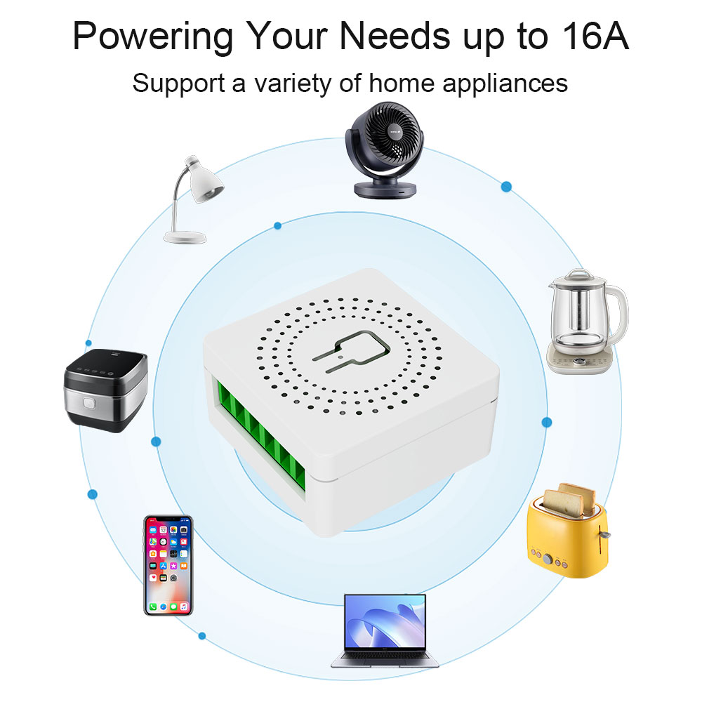 Tuya Smart Life WiFi Switch 1P - Home Office Google ulasan dan harga