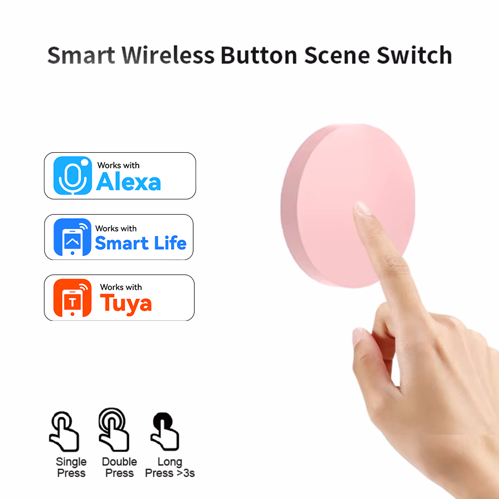ZigBee Smart Wireless Button S - Home Office Google ulasan dan harga