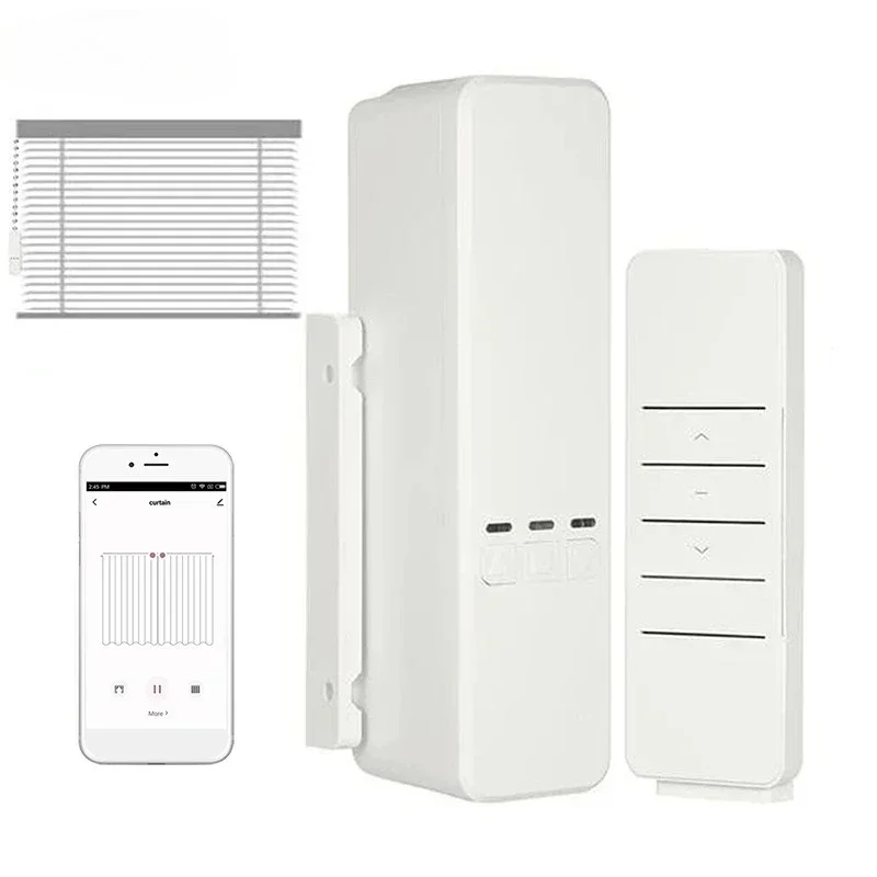 WiFi Motor Roller Blinds Smart - Home Office Google ulasan dan harga