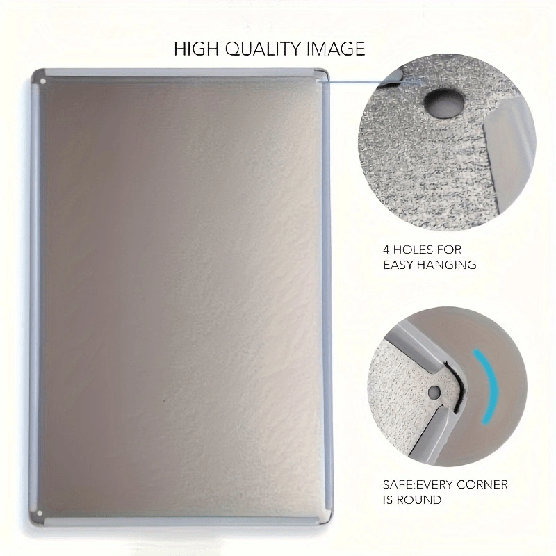 CIFBUY Vintage Aluminum Wall A - Home Office Free ulasan dan harga
