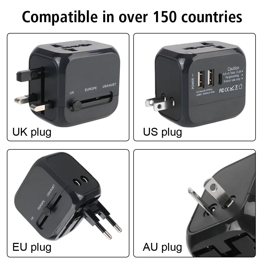 All-in-One Wall Travel Charger - Home Office Uk ulasan dan harga