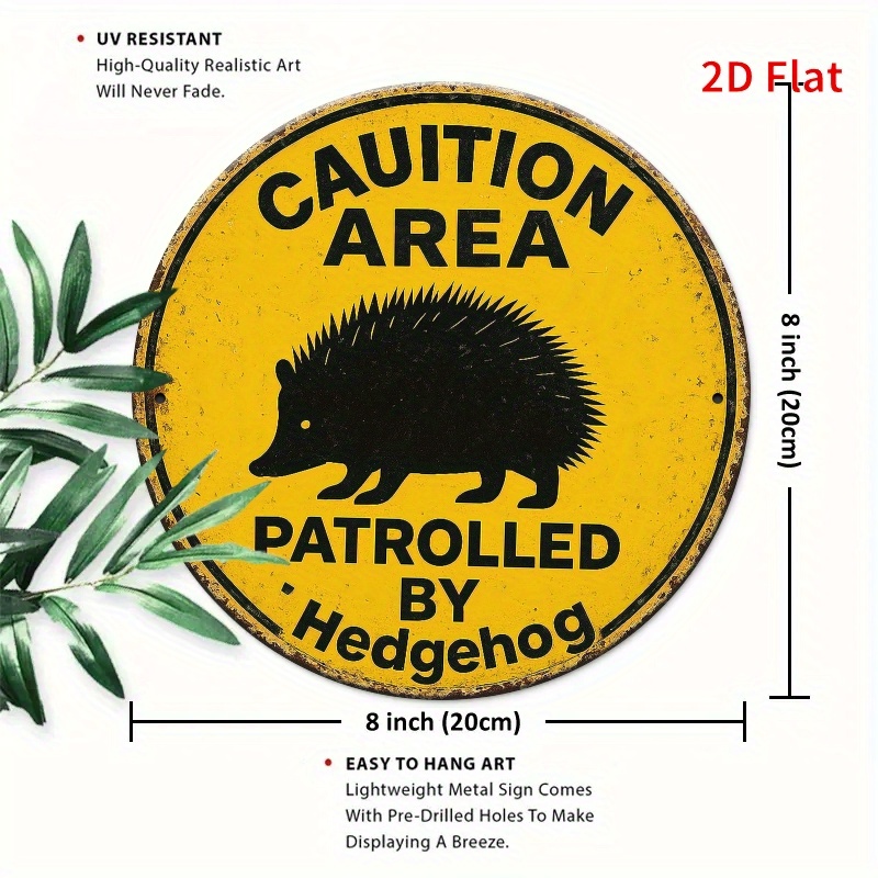 Vintage Rustic Hedgehog Patrol - Home Office Ideas ulasan dan harga