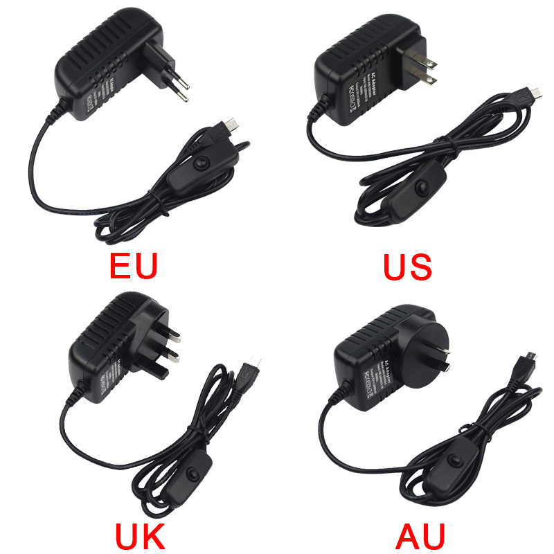 5V 3A Raspberry Pi 3 Model B+  - Home Office Uk ulasan dan harga