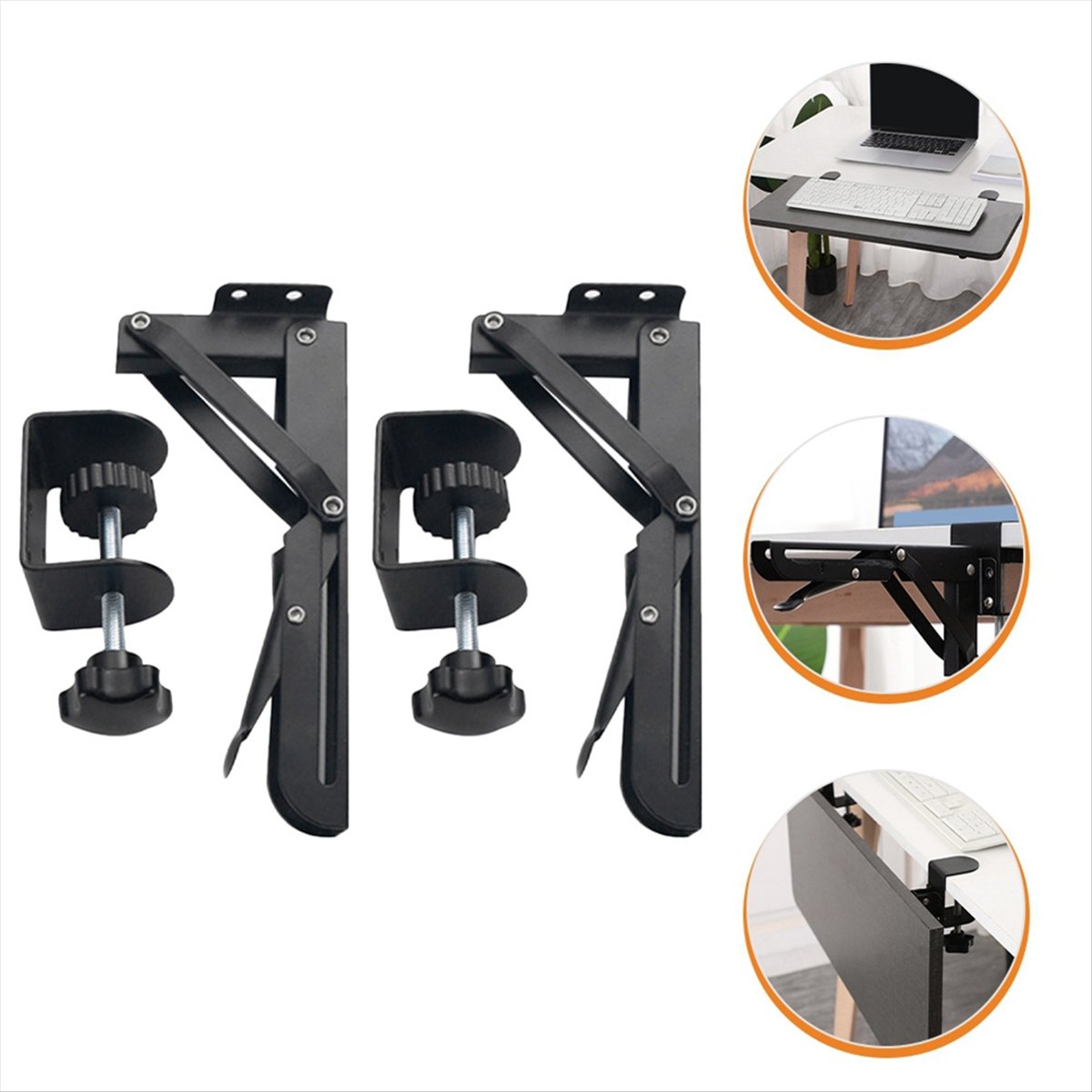 2PCS Foldable Bracket Computer - Laptop Stand Foldable ulasan dan harga