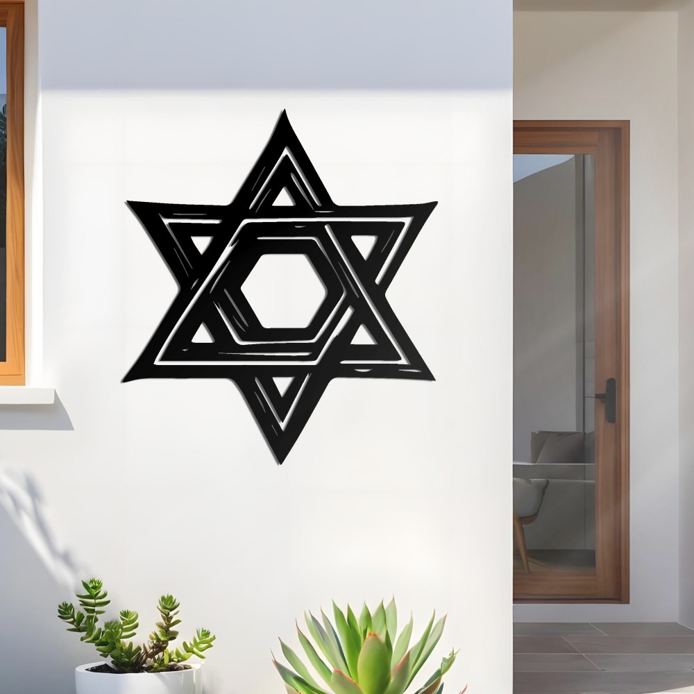 CIFBUY Iron Wall Art Star of D - Home Office Free ulasan dan harga