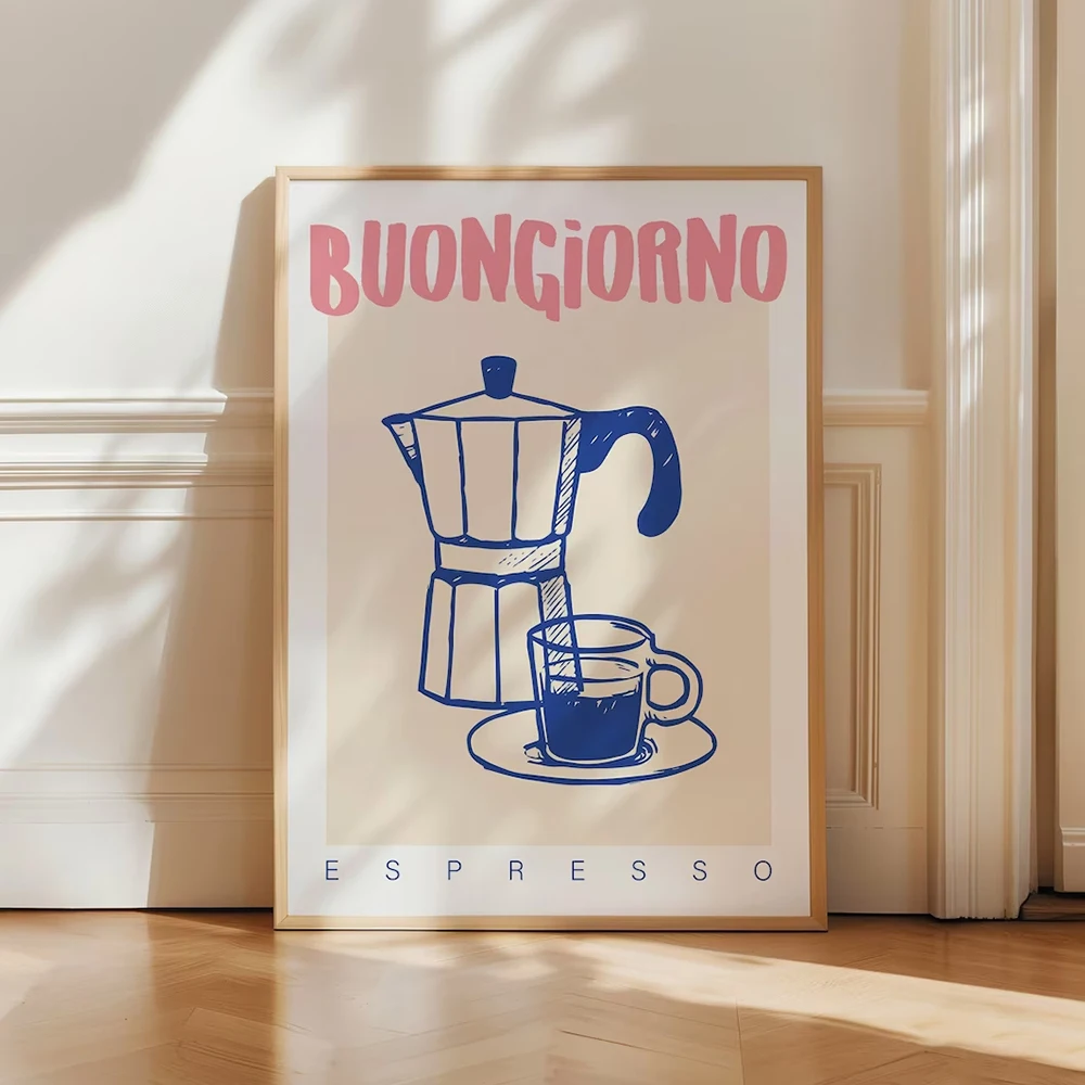 Modern Coffee Espresso Wall Ar - Home Office Ideas ulasan dan harga