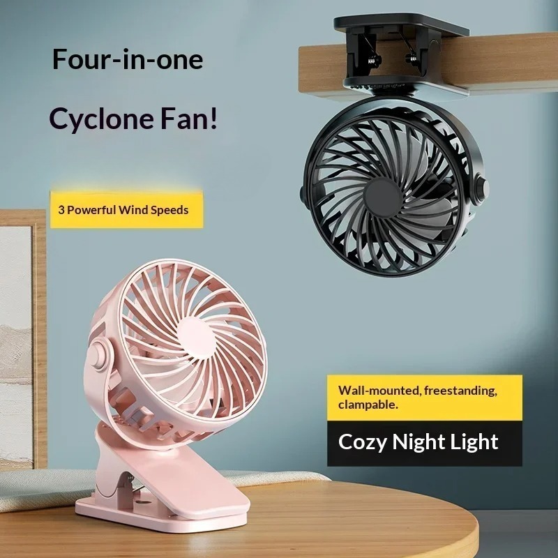 Portable Clip on Fan USB Desk  - Standing Desk Electric ulasan dan harga