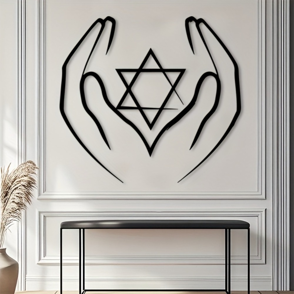 CIFBUY Metal Wall Art Abstract - Home Office Free ulasan dan harga