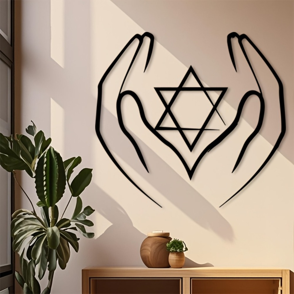 CIFBUY Metal Wall Art Abstract - Home Office Free ulasan dan harga