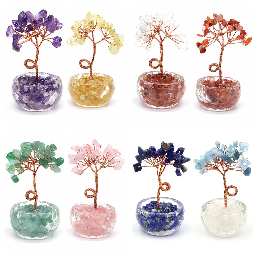 Natural Gemstone Crystal Lucky - Home Office Ideas ulasan dan harga