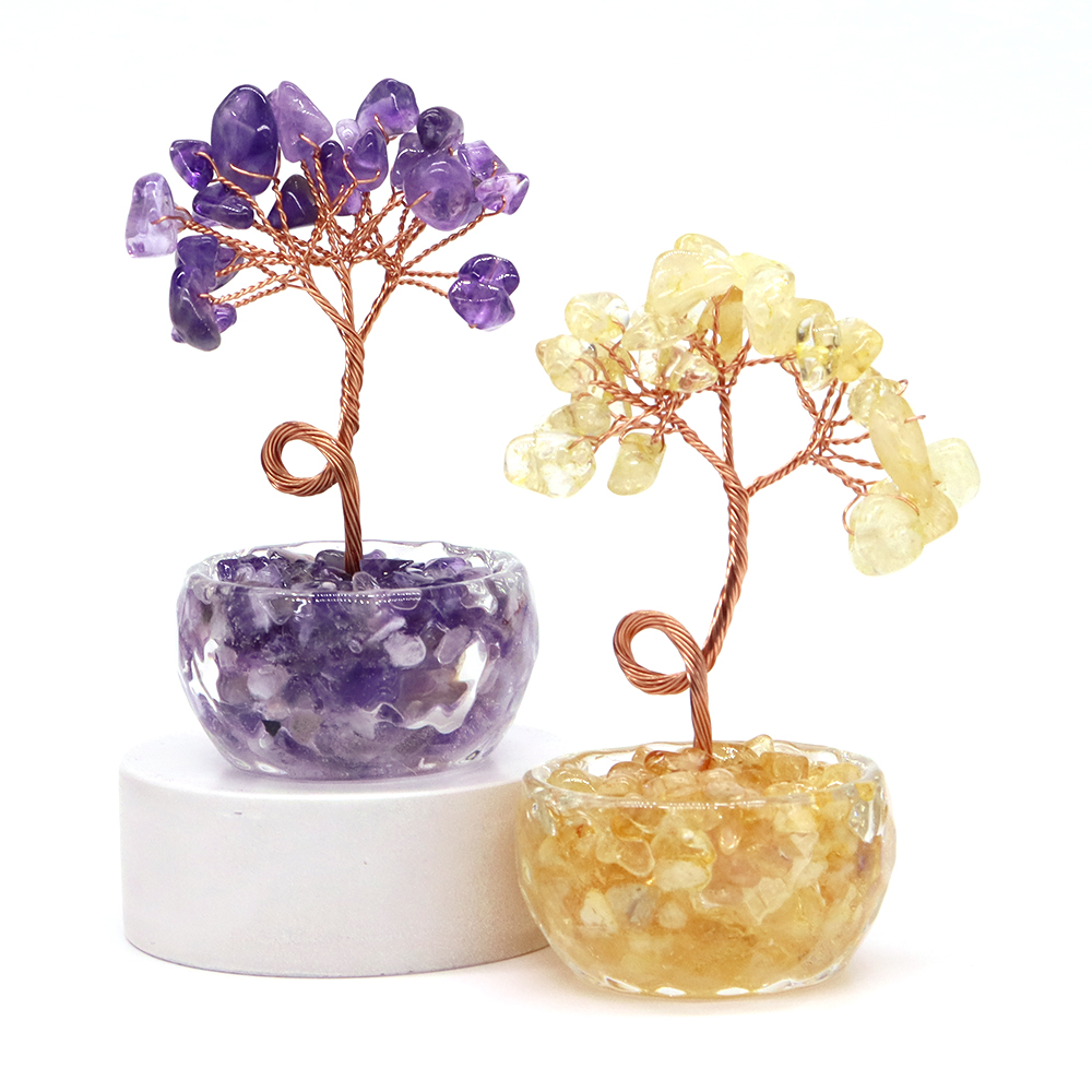 Natural Gemstone Crystal Lucky - Home Office Ideas ulasan dan harga