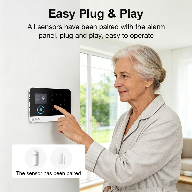 PGST WIFI GSM Smart Home Secur - Home Office Google ulasan dan harga