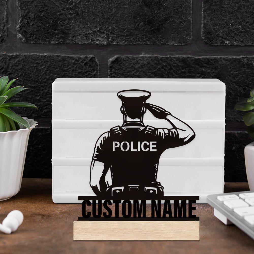 Personalized Metal Police Badg - Home Office Ideas ulasan dan harga