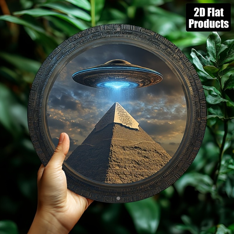 Pyramid UFO Theme Round Alumin - Home Office Ideas ulasan dan harga