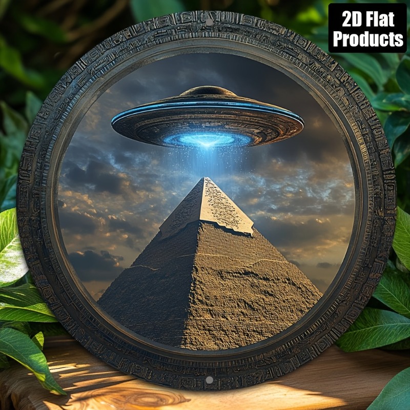 Pyramid UFO Theme Round Alumin - Home Office Ideas ulasan dan harga