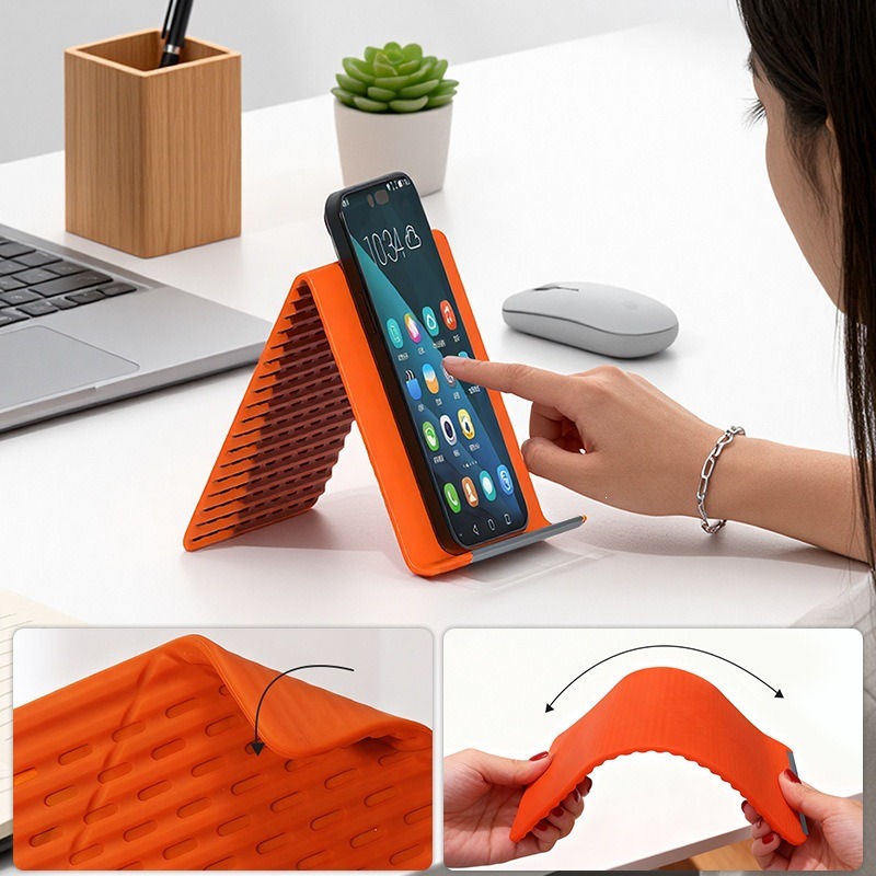 1Pc Flexible Silicone Foldable - Laptop Stand Foldable ulasan dan harga