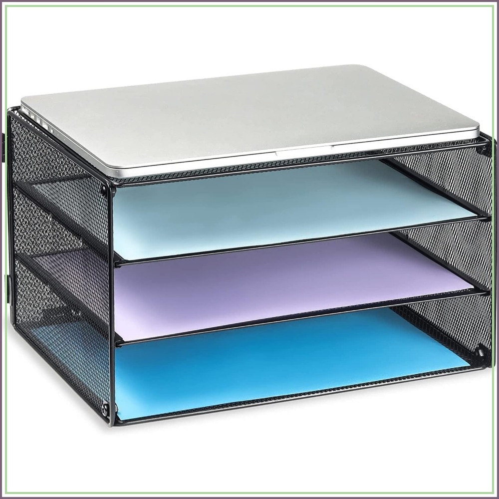 3-Tier Mesh Letter Tray for De - Letter Tray Desk ulasan dan harga