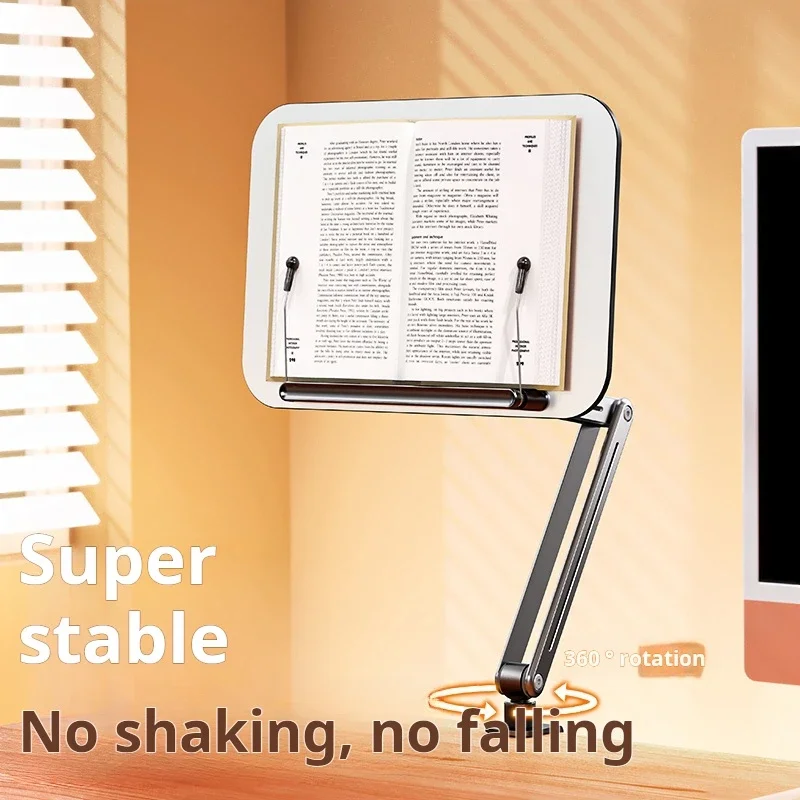 Book Stand for Reading, Adjust - Laptop Stand Foldable ulasan dan harga