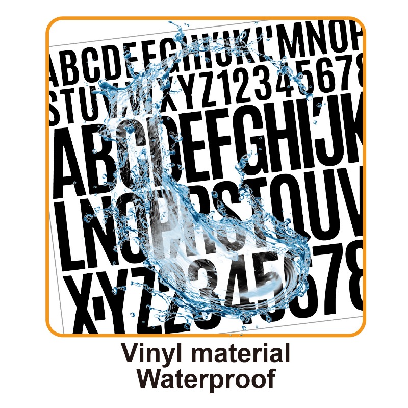1+2 Inch Mixed Alphabet Number - Letter Tray Desk ulasan dan harga