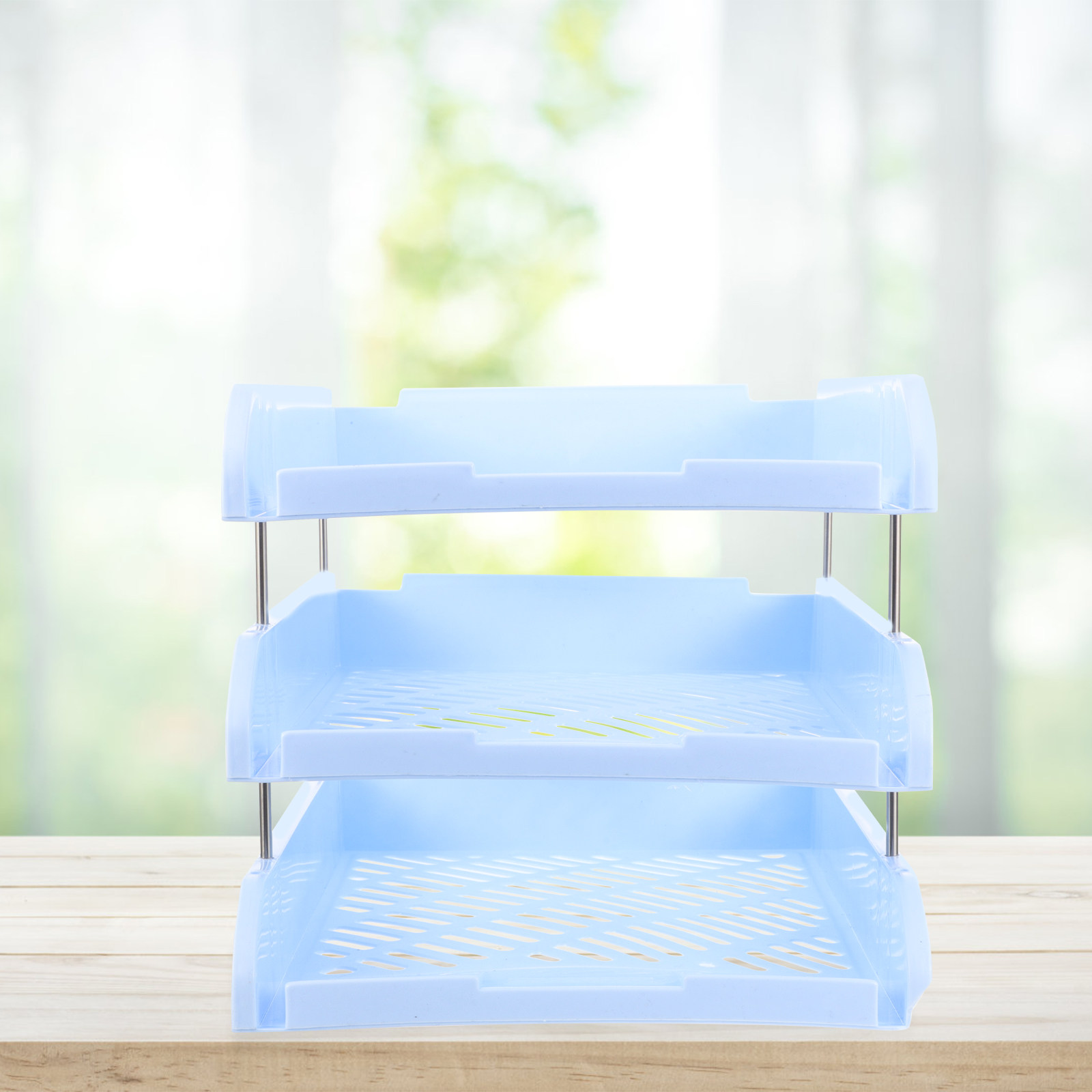 3 Tier Desk Organizer Tray for - Letter Tray Desk ulasan dan harga