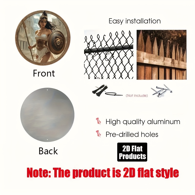 Vintage Greek Warrior Round Al - Home Office Ideas ulasan dan harga