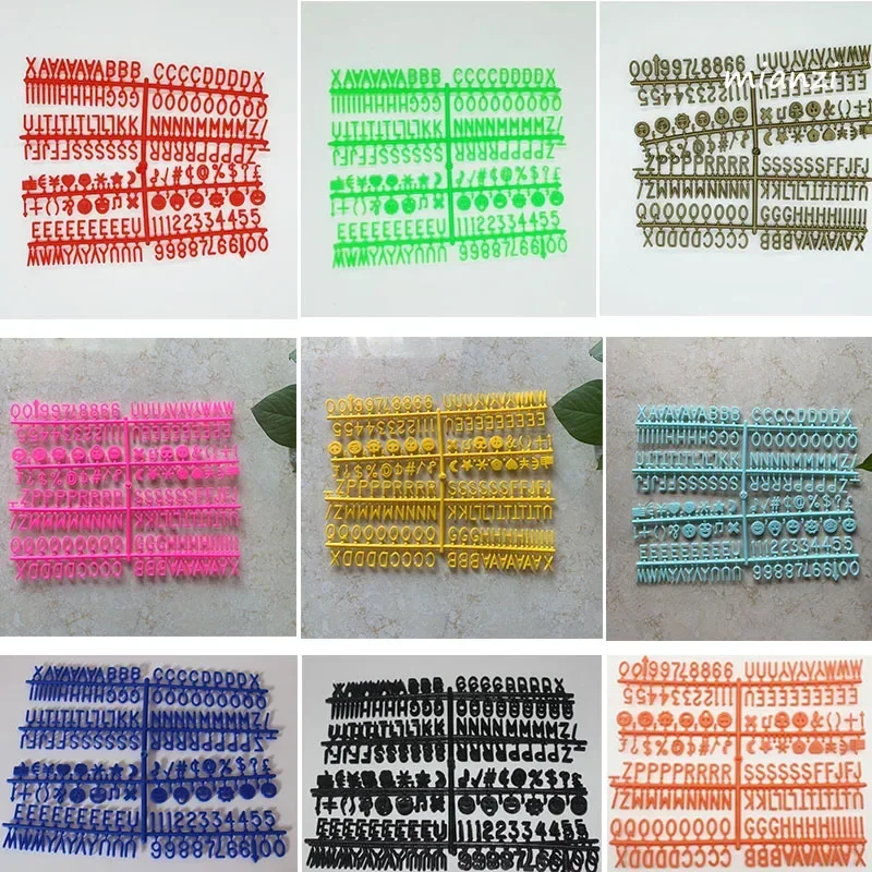 Colorful Felt Board Letters Bu - Letter Tray Desk ulasan dan harga
