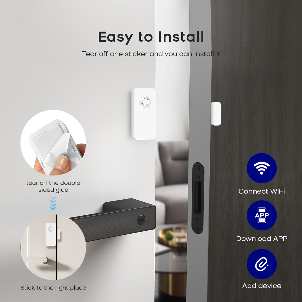 ​Tuya ZigBee Smart Door Window - Home Office Google ulasan dan harga