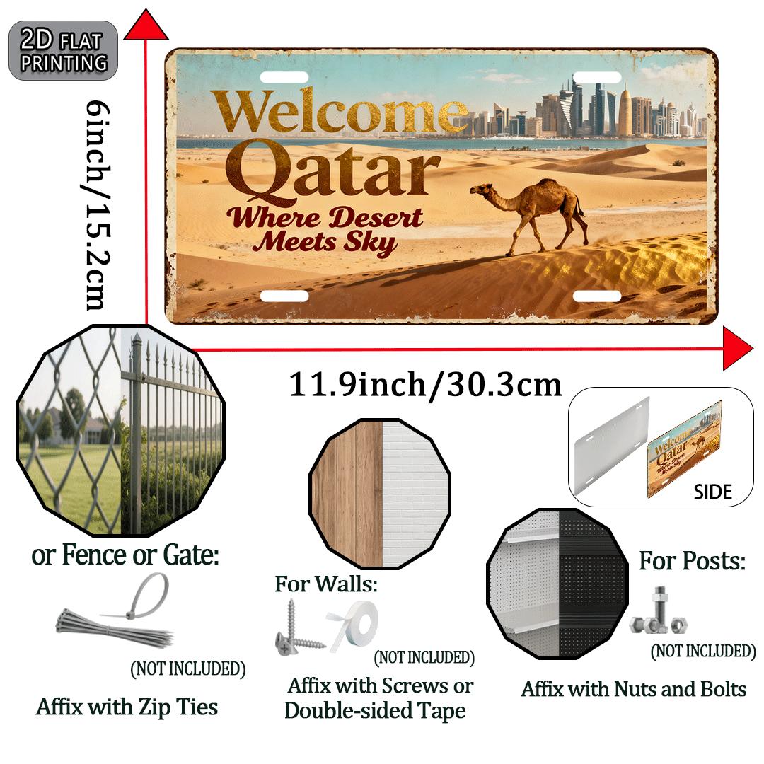 WELCOME QATAR CAMEL AL Sign -  - Home Office Qatar ulasan dan harga
