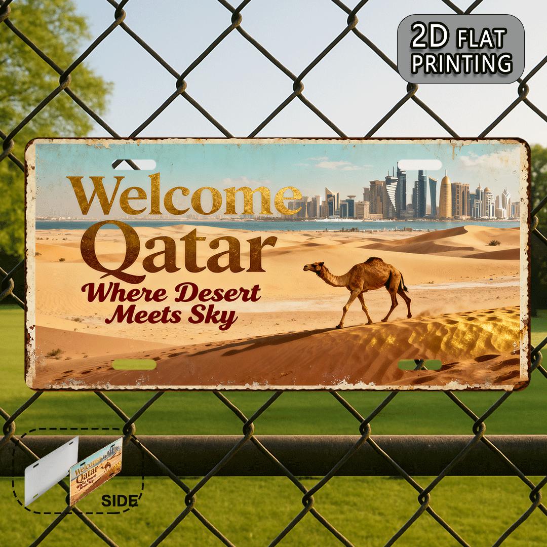 WELCOME QATAR CAMEL AL Sign -  - Home Office Qatar ulasan dan harga