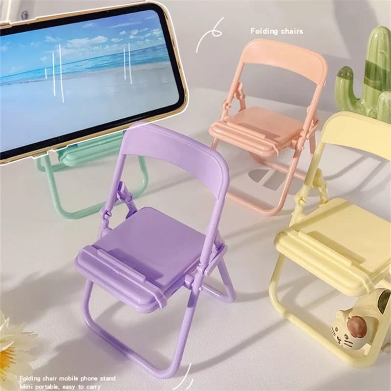Cute Chair Phone Holder Stand  - Home Office Ideas ulasan dan harga