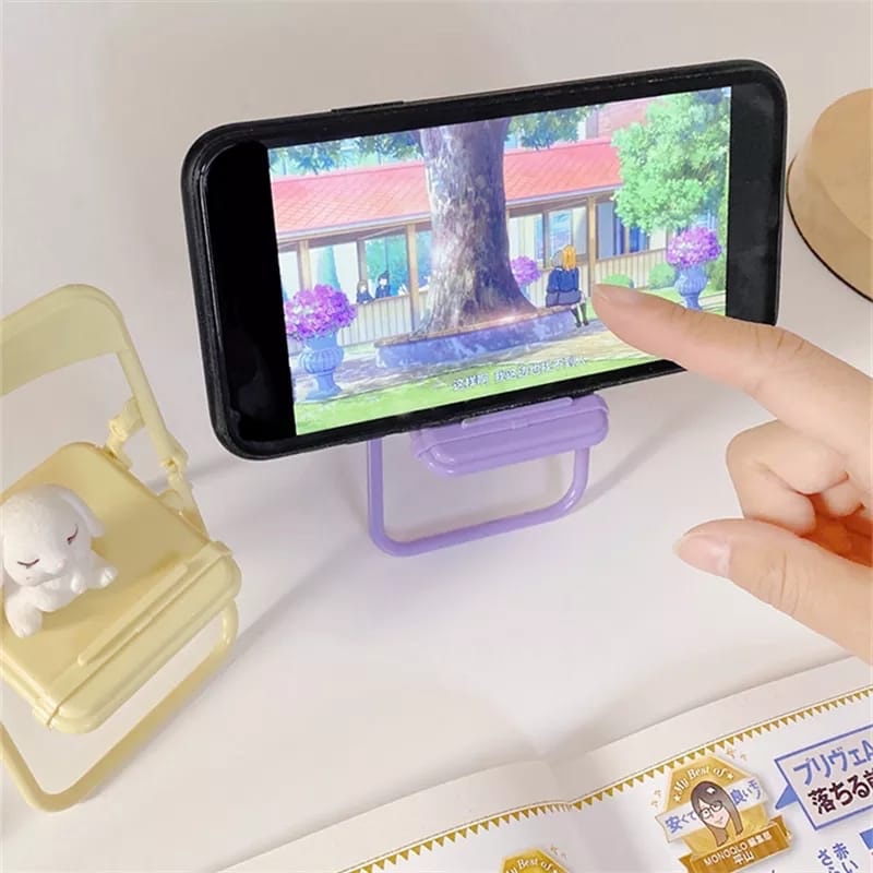 Cute Chair Phone Holder Stand  - Home Office Ideas ulasan dan harga