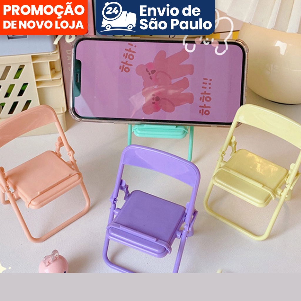Cute Chair Phone Holder Stand  - Home Office Ideas ulasan dan harga