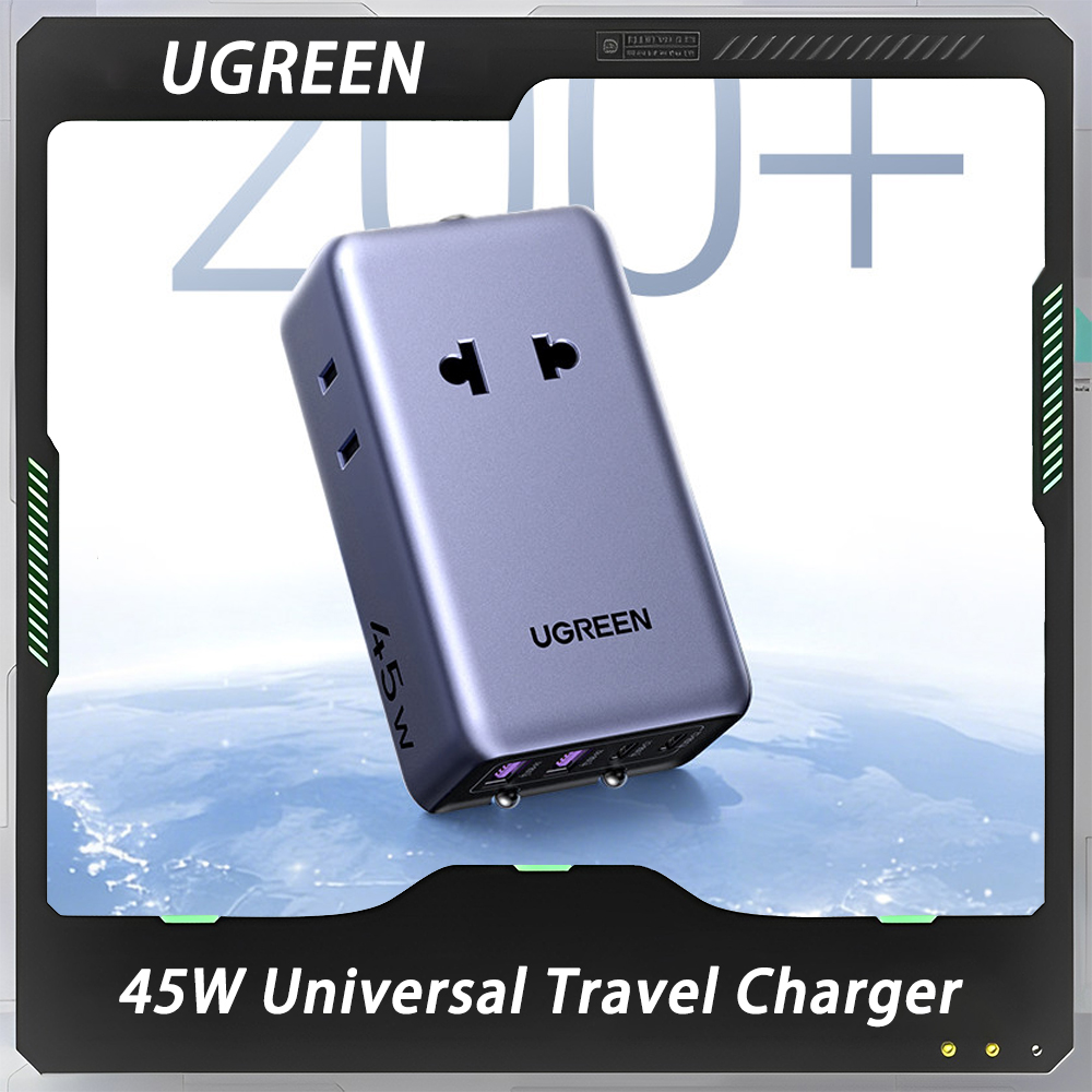 UGREEN 45W Adapter Plug Adapto - Home Office Uk ulasan dan harga