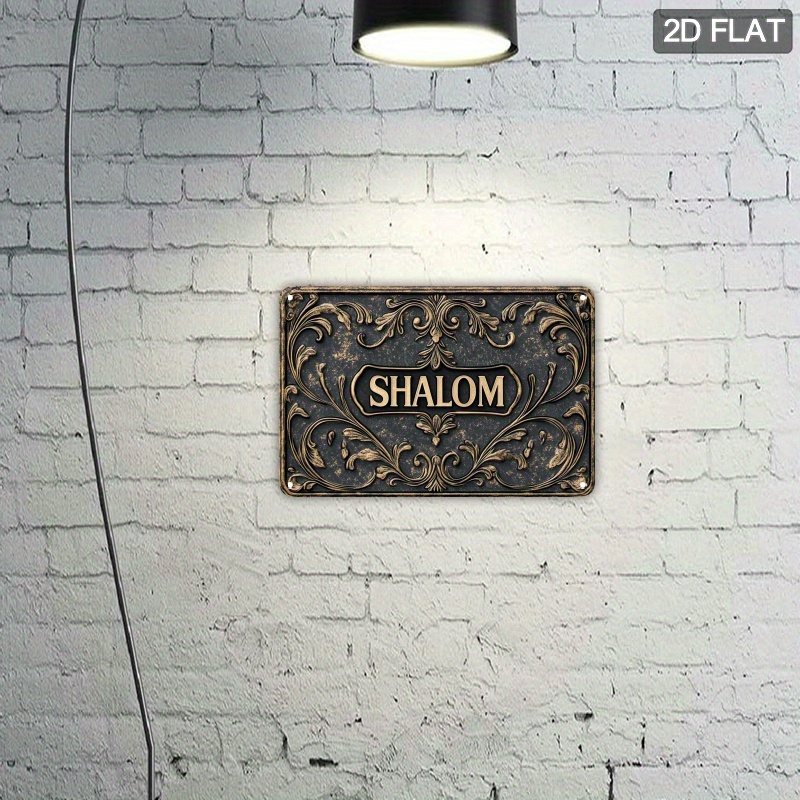 CIFBUY Vintage Shalom Aluminum - Home Office Free ulasan dan harga