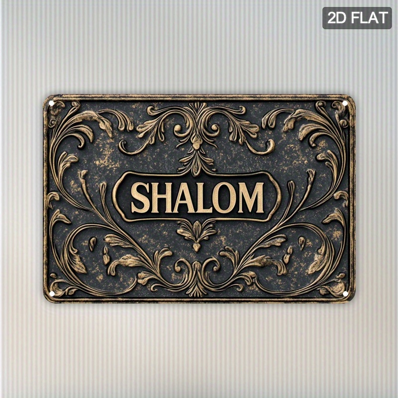 CIFBUY Vintage Shalom Aluminum - Home Office Free ulasan dan harga