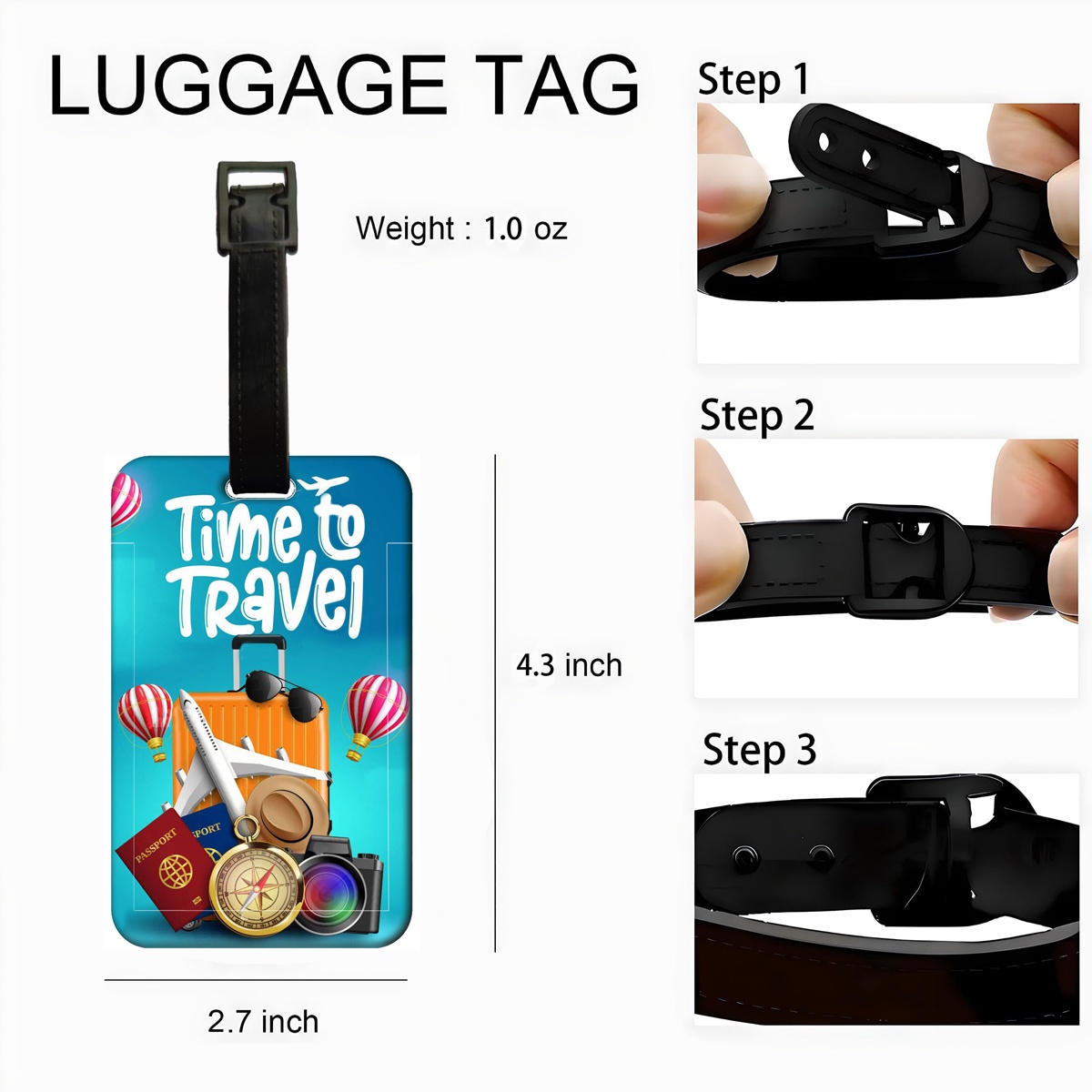 Travel Style Luggage Tag Men W - Letter Tray Desk ulasan dan harga