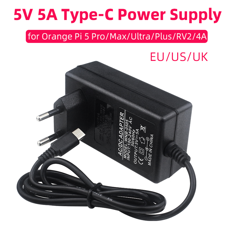 Orange Pi 5V 5A Power Supply T - Home Office Uk ulasan dan harga