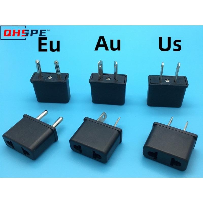 EU to US/AU Plug Adapter - Eur - Home Office Uk ulasan dan harga