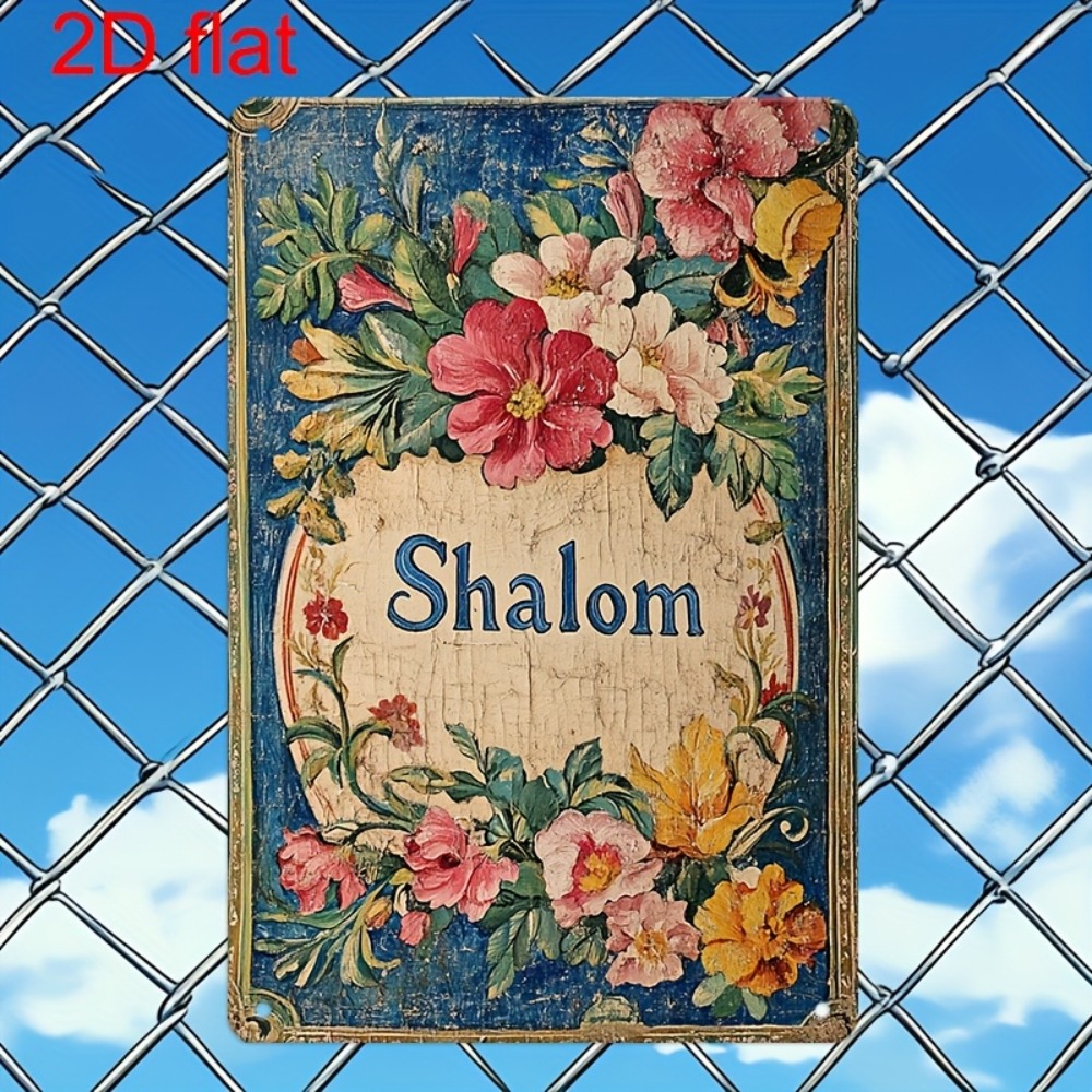 CIFBUY Vintage Floral Shalom A - Home Office Free ulasan dan harga