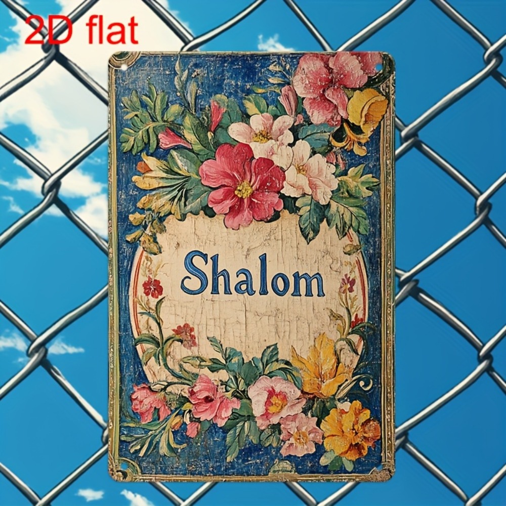 CIFBUY Vintage Floral Shalom A - Home Office Free ulasan dan harga