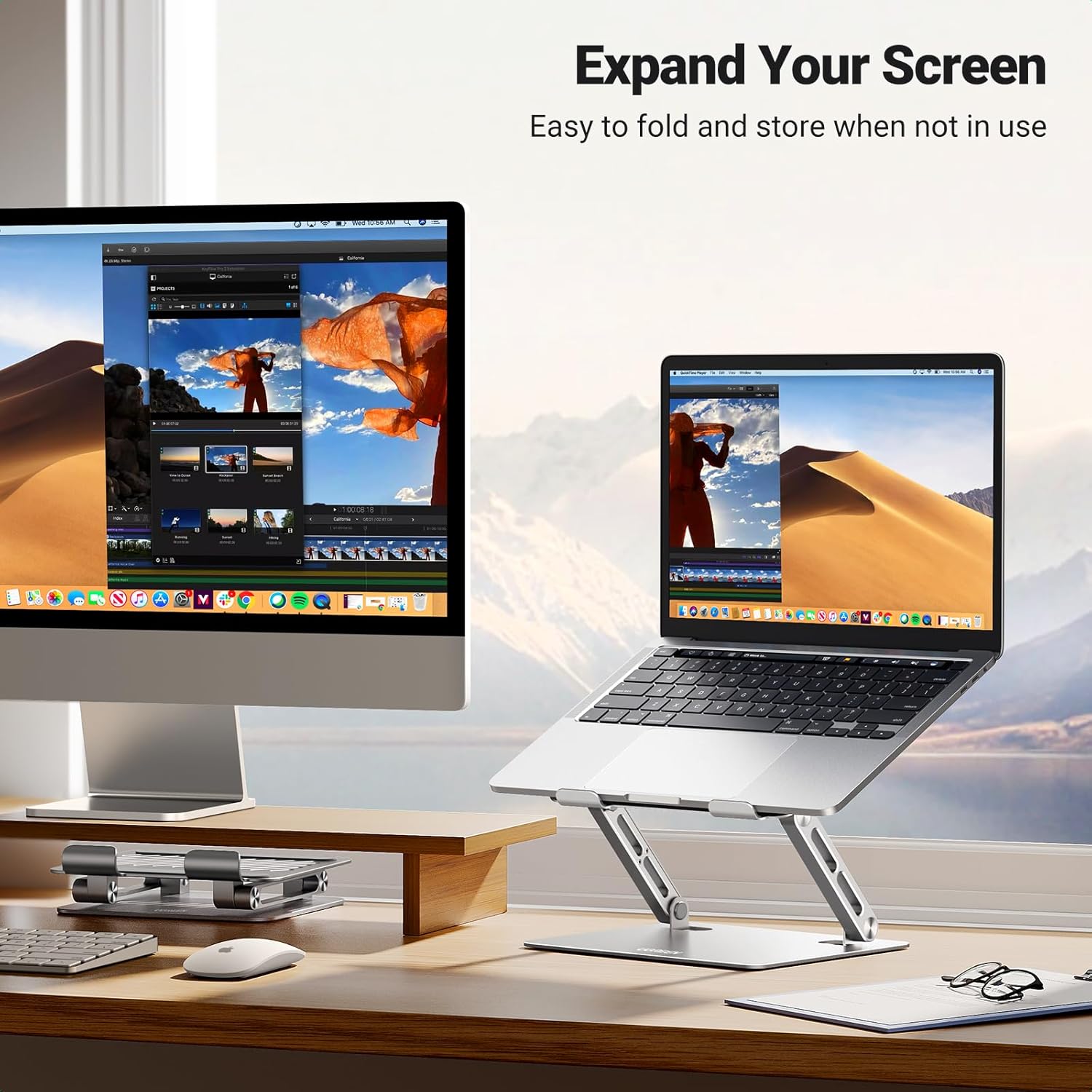 UGREEN Laptop Stand, Adjustabl - Laptop Stand Foldable ulasan dan harga
