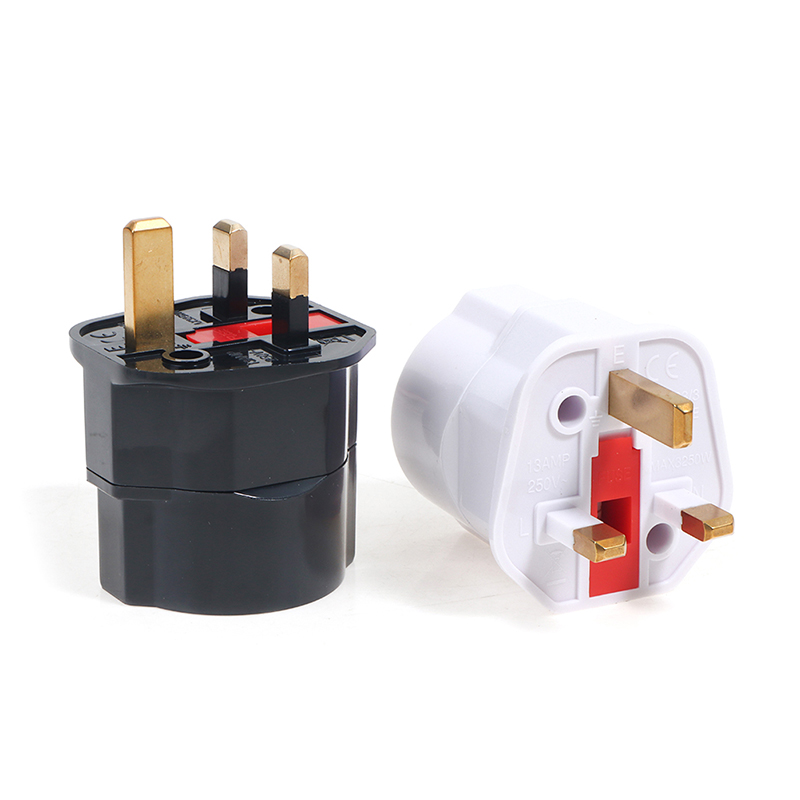 1Pc EU Euro 2 Pin To UK 3 Pin  - Home Office Uk ulasan dan harga