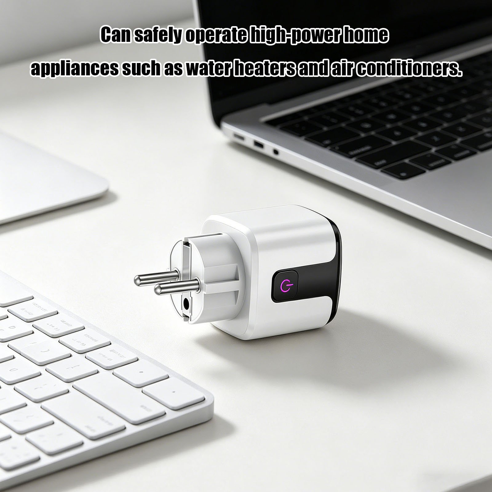 Wi-Fi & BT Smart Outlet Works  - Home Office Google ulasan dan harga