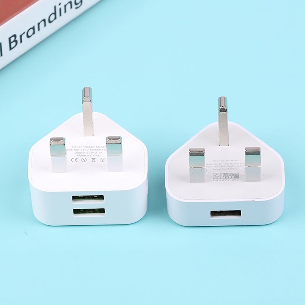2in1 USB UK Plug 3 Pin Wall Ch - Home Office Uk ulasan dan harga